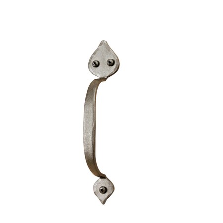 Quiet Glide Hand Forged Satin Nickel Standard Spade Handle QG.1199.03.02